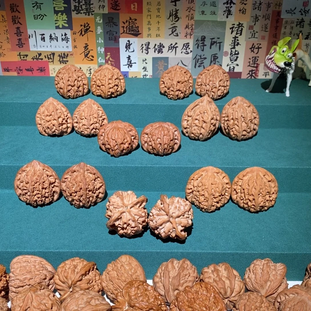 @***风把件文玩核桃苹果园