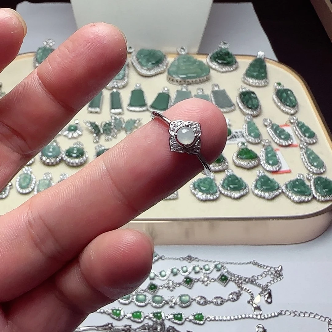 翡翠戒指未镶嵌11111