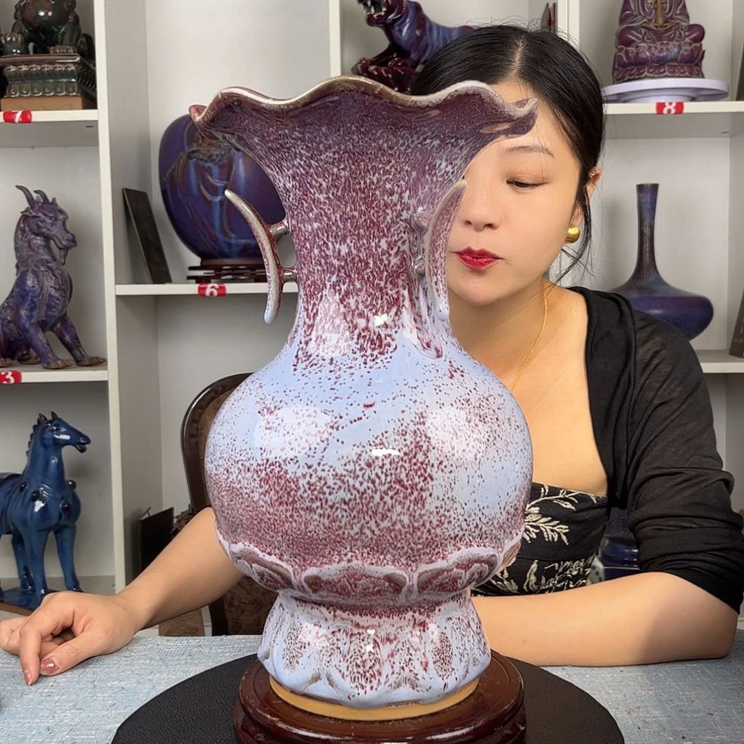 瓷片摆件……连升三级……珍品