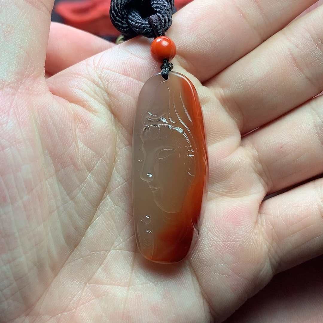 南红玛瑙未镶嵌1冰飘观音