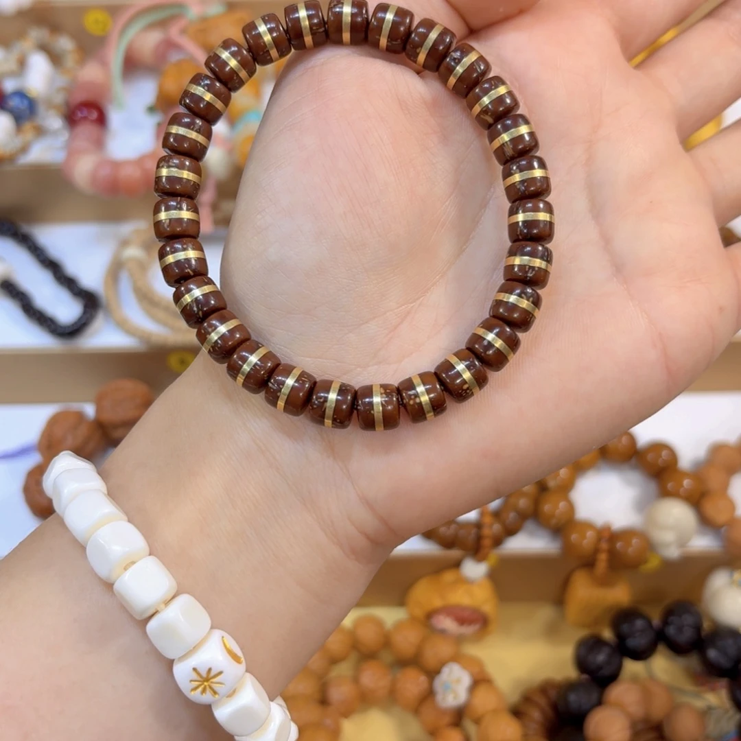 吊坠星月菩提紫金鼠一线天