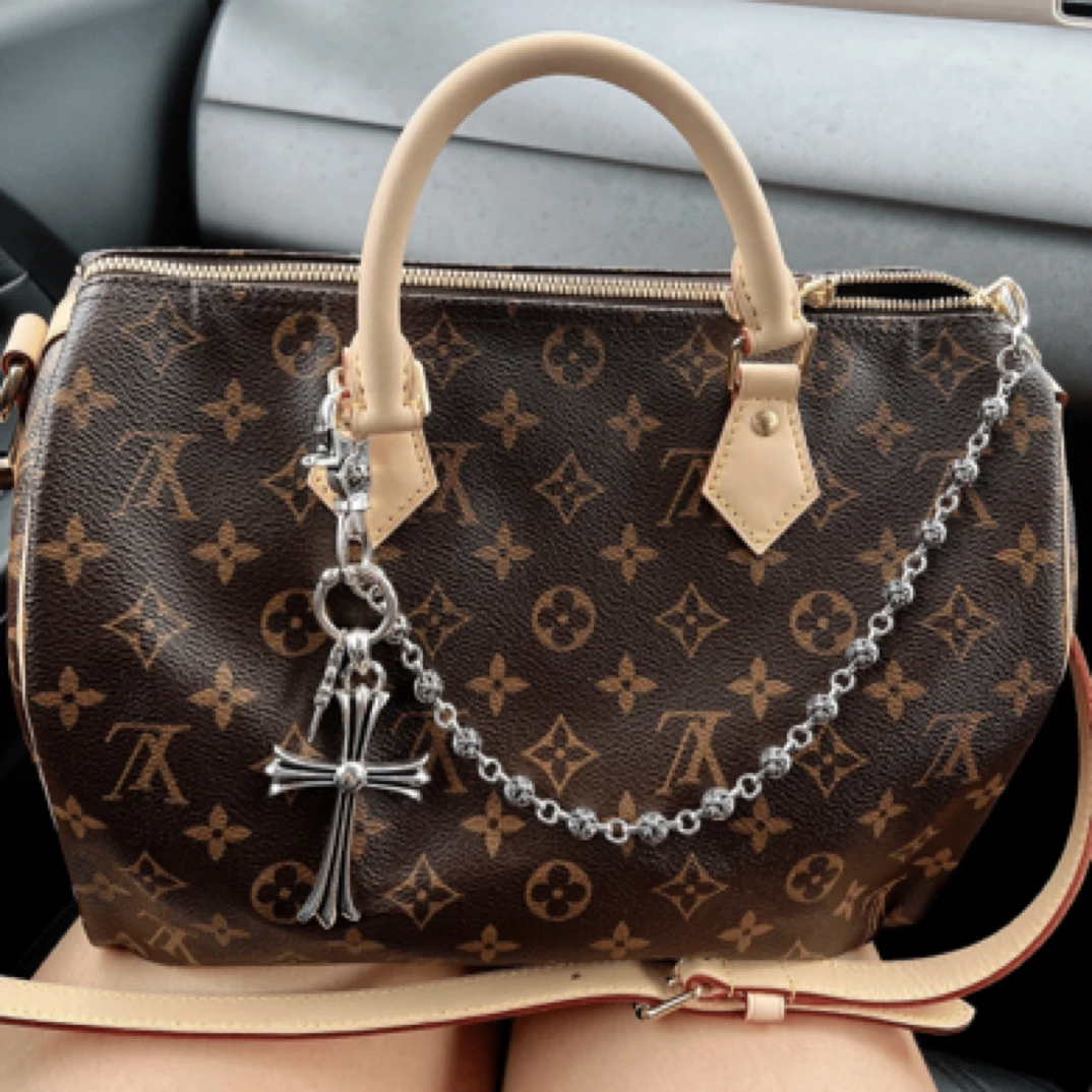 95新 LouisVuitton/路易威登 lv speedy30老花972534