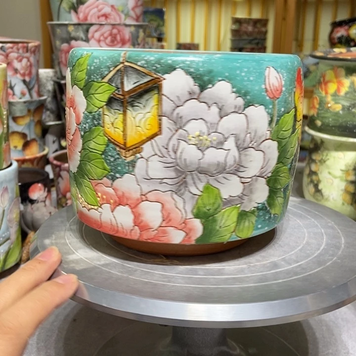 景德镇艺术手绘作品