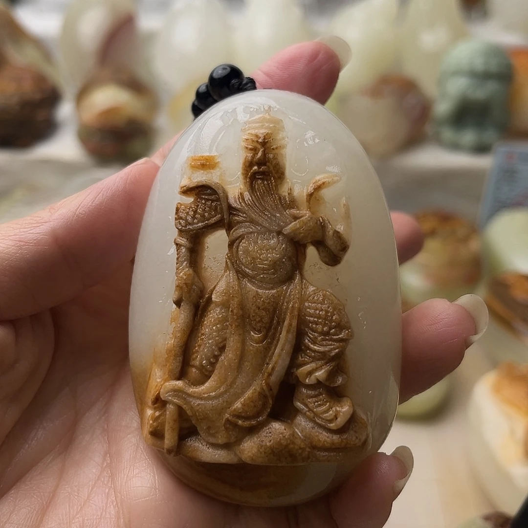 石材古青石不退换关公