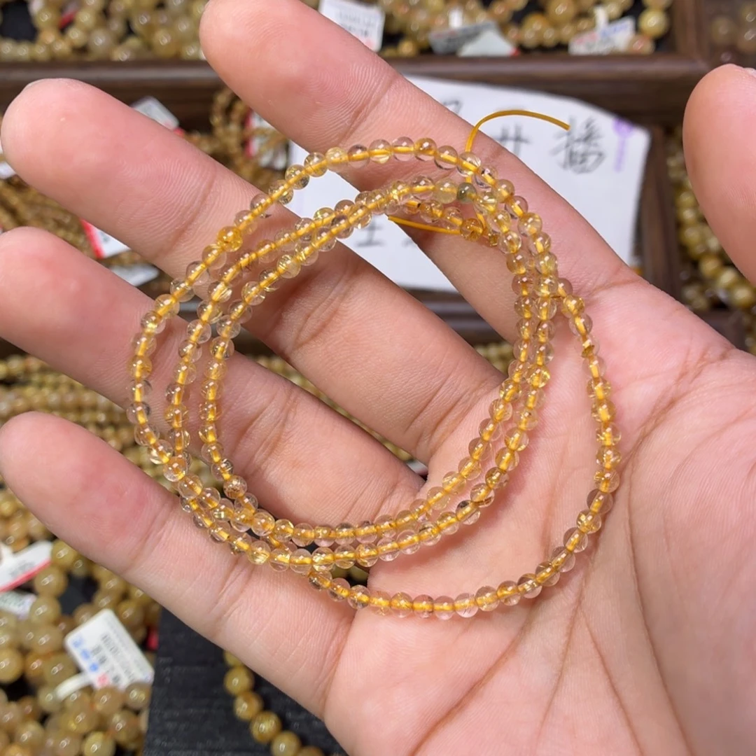 未镶嵌发晶手链卡3.5