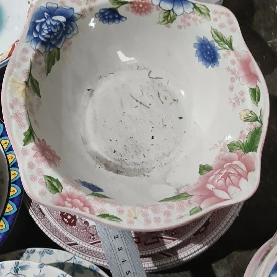 瓷陶瓷盘子口尽21里米