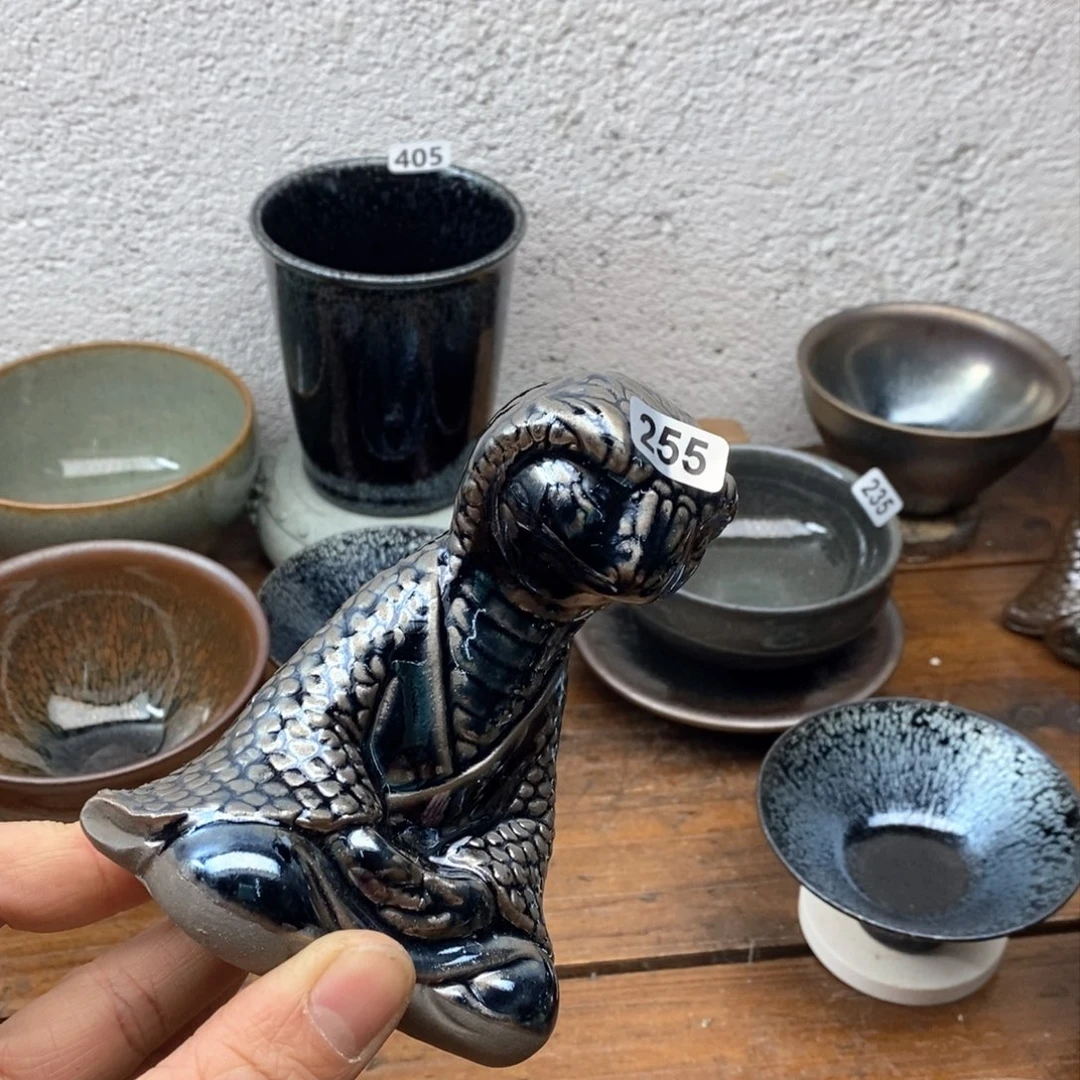 茶盏建盏主人杯漂亮255