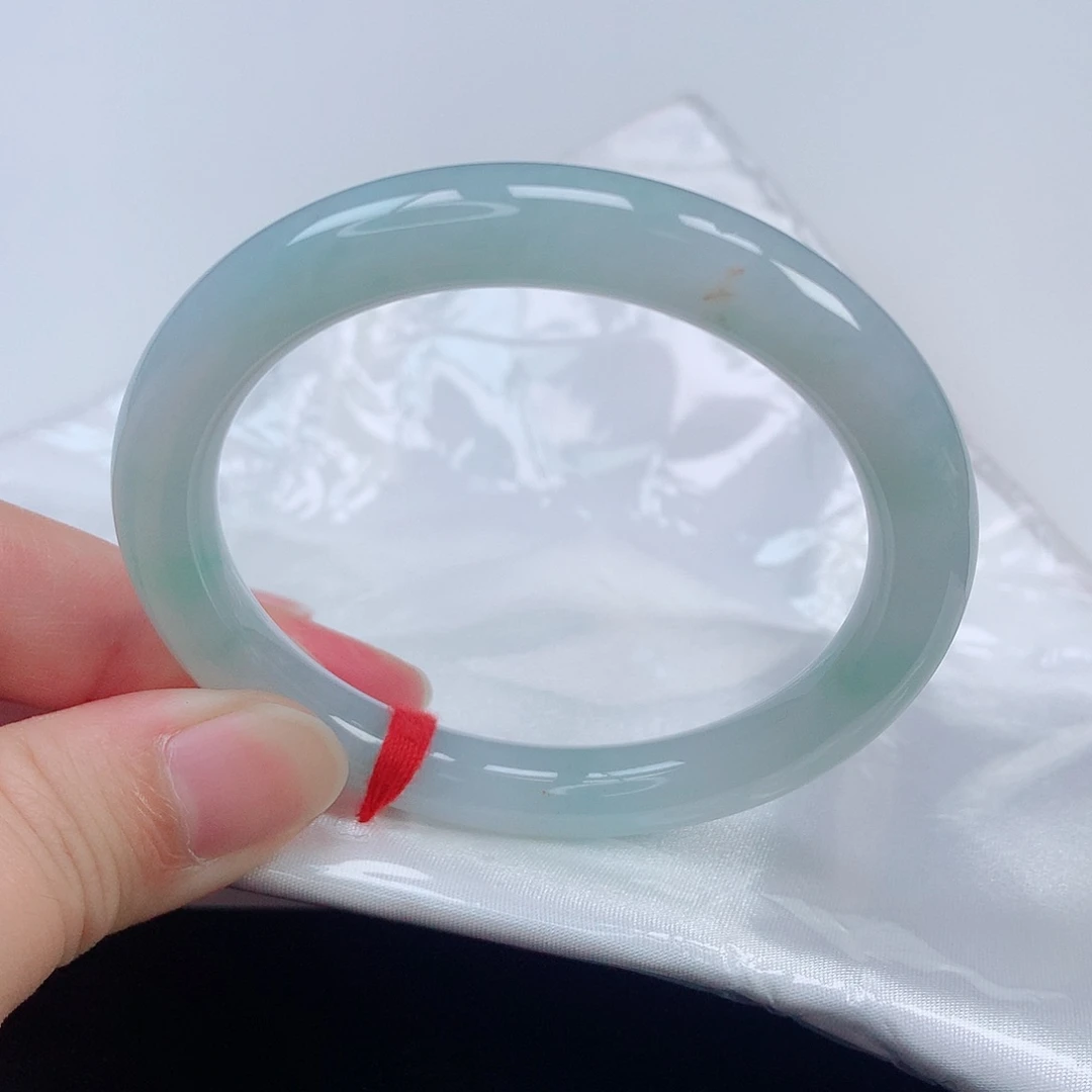 未镶嵌手镯翡翠53圆条