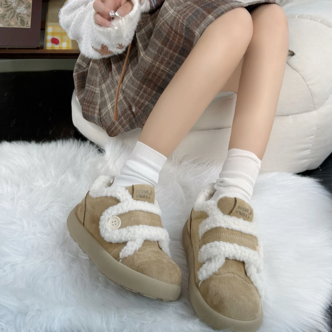 【即将开售】飞跃宠粉冬季爆款加绒爆款博肯鞋