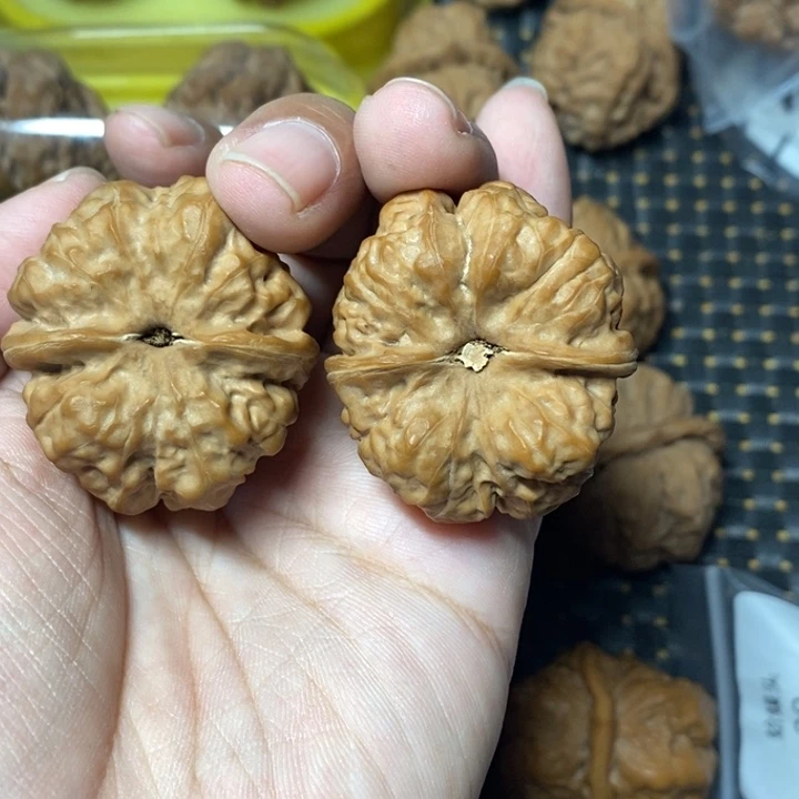 飞***来文玩核桃把件蛤蟆头36