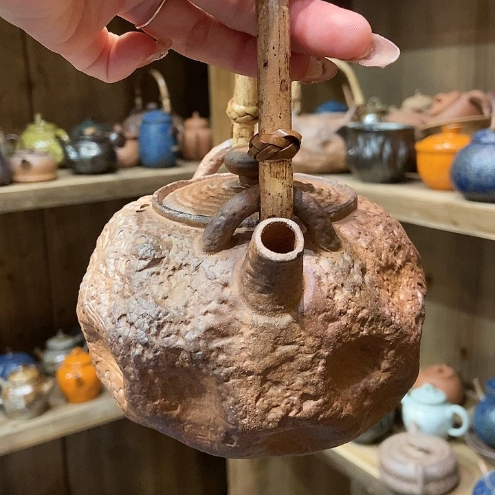柴烧老岩泥高端茶器