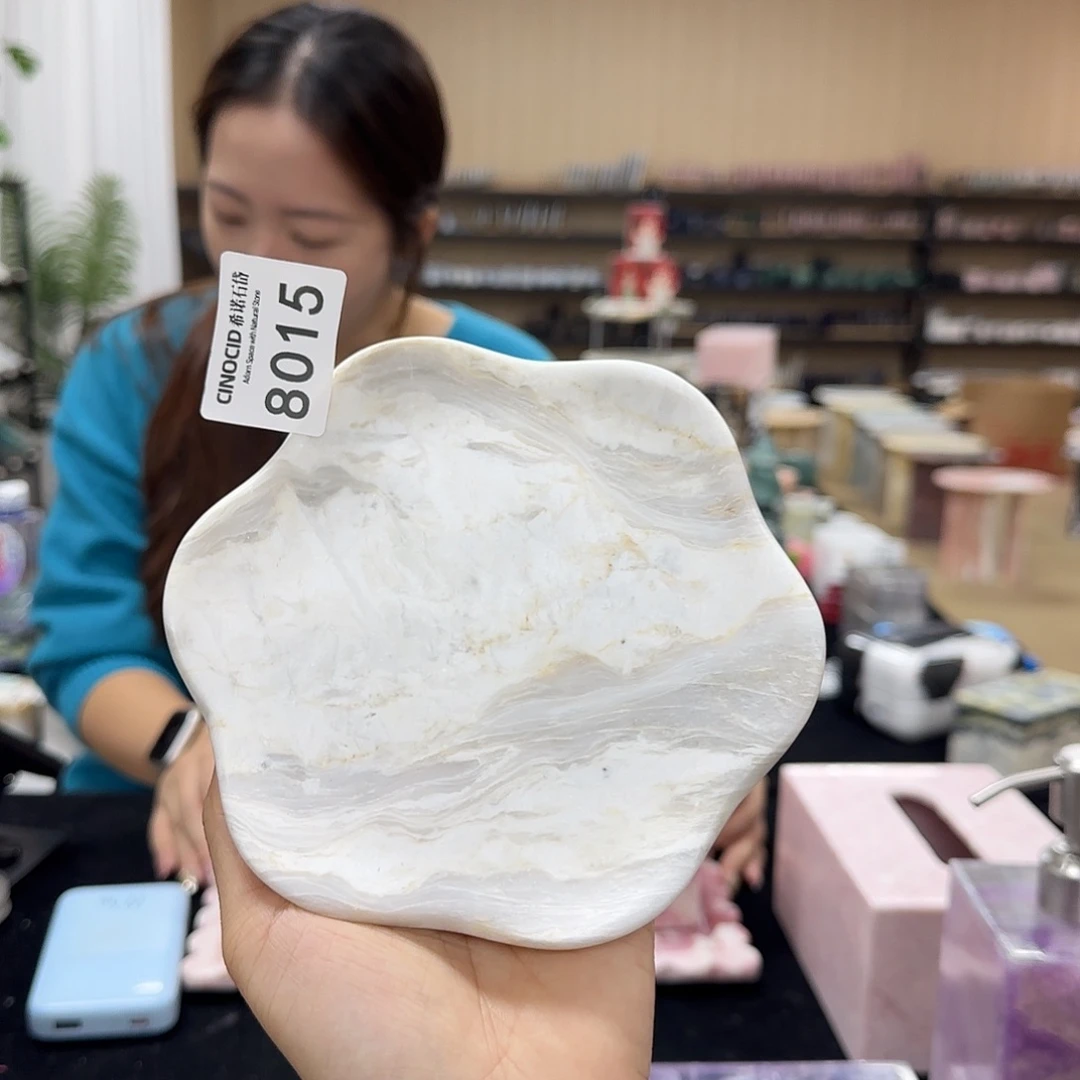 8015凤白玉花朵盘福利