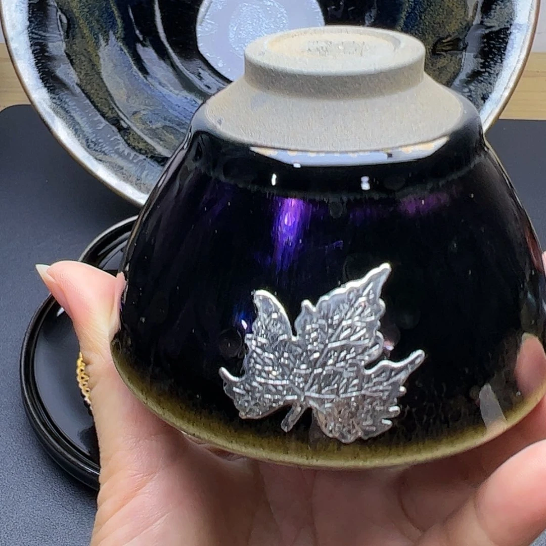 【闪购商品】茶盏建窑建盏主人杯微瑕