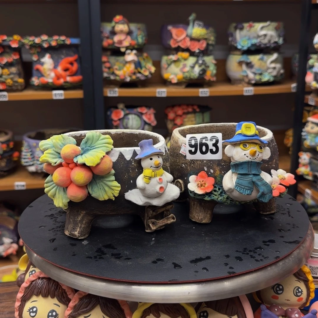 【闪购商品】粗陶手捏