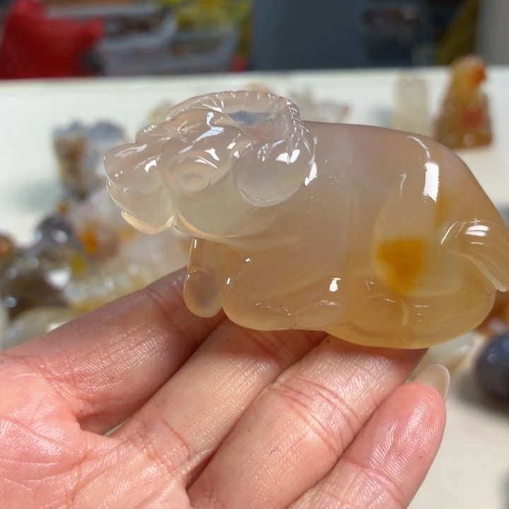 玛瑙/玉髓未镶嵌吊坠(不含链)