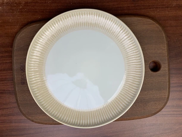 504窑变条纹深菜盘