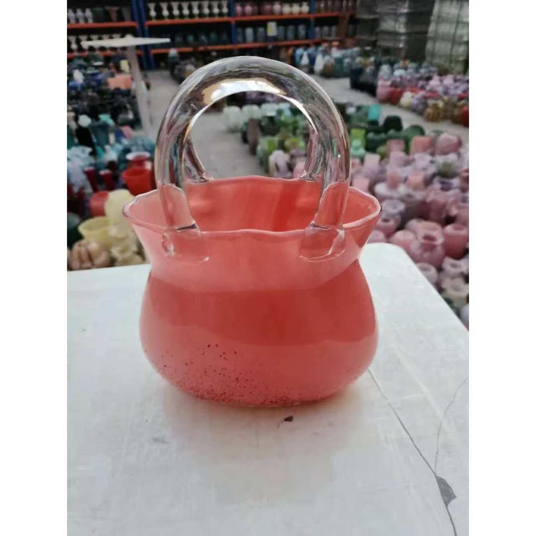 YY549草莓小提包轻奢琉璃花瓶