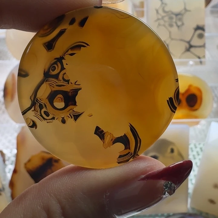 玛瑙/玉髓未镶嵌项链