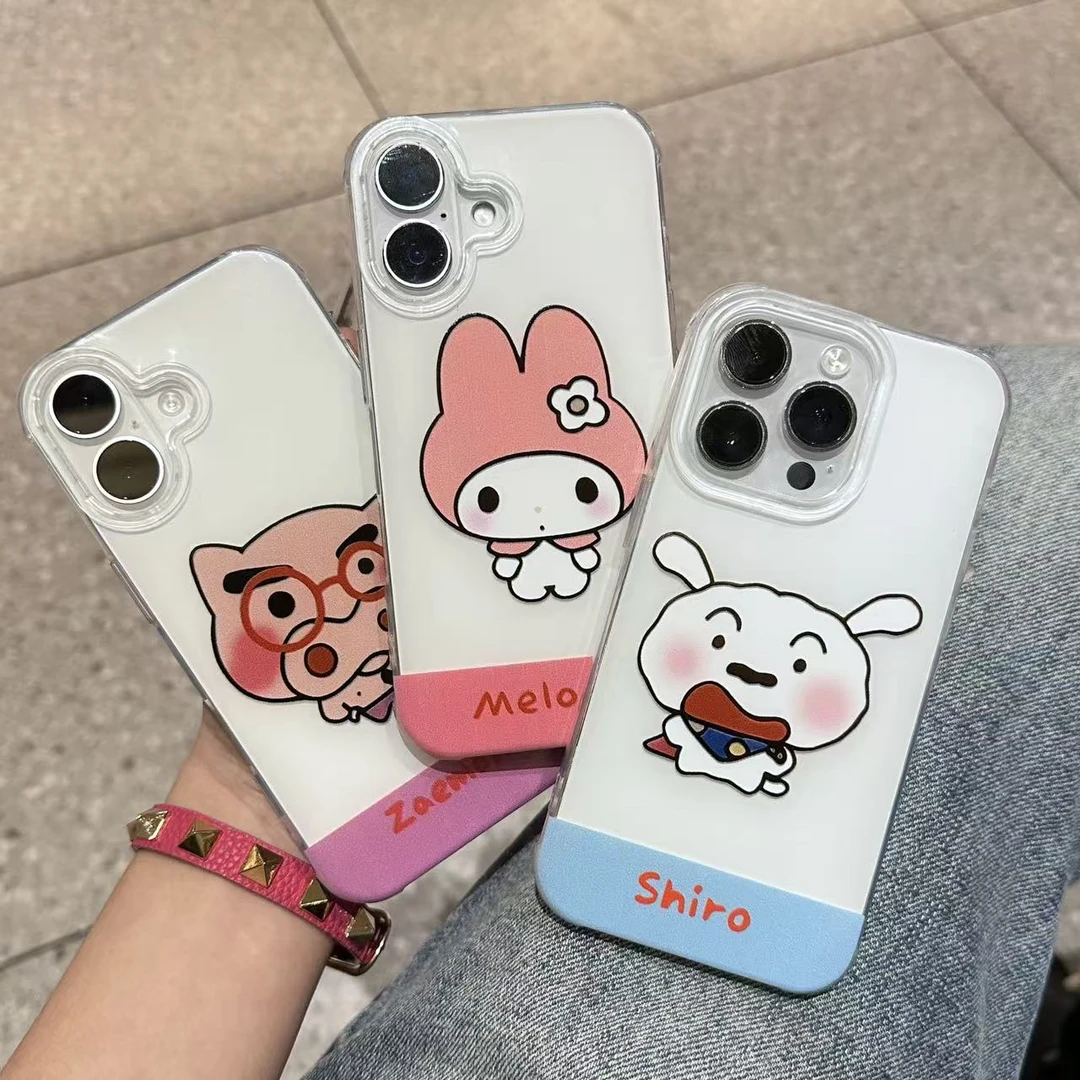 超人小白美乐蒂适用苹果iPhone17/16/15华为p70/oppo/imd手机壳