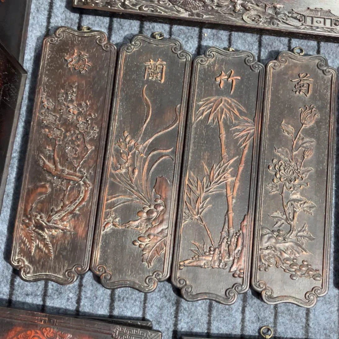 木非洲紫檀木雕牌匾挂匾
