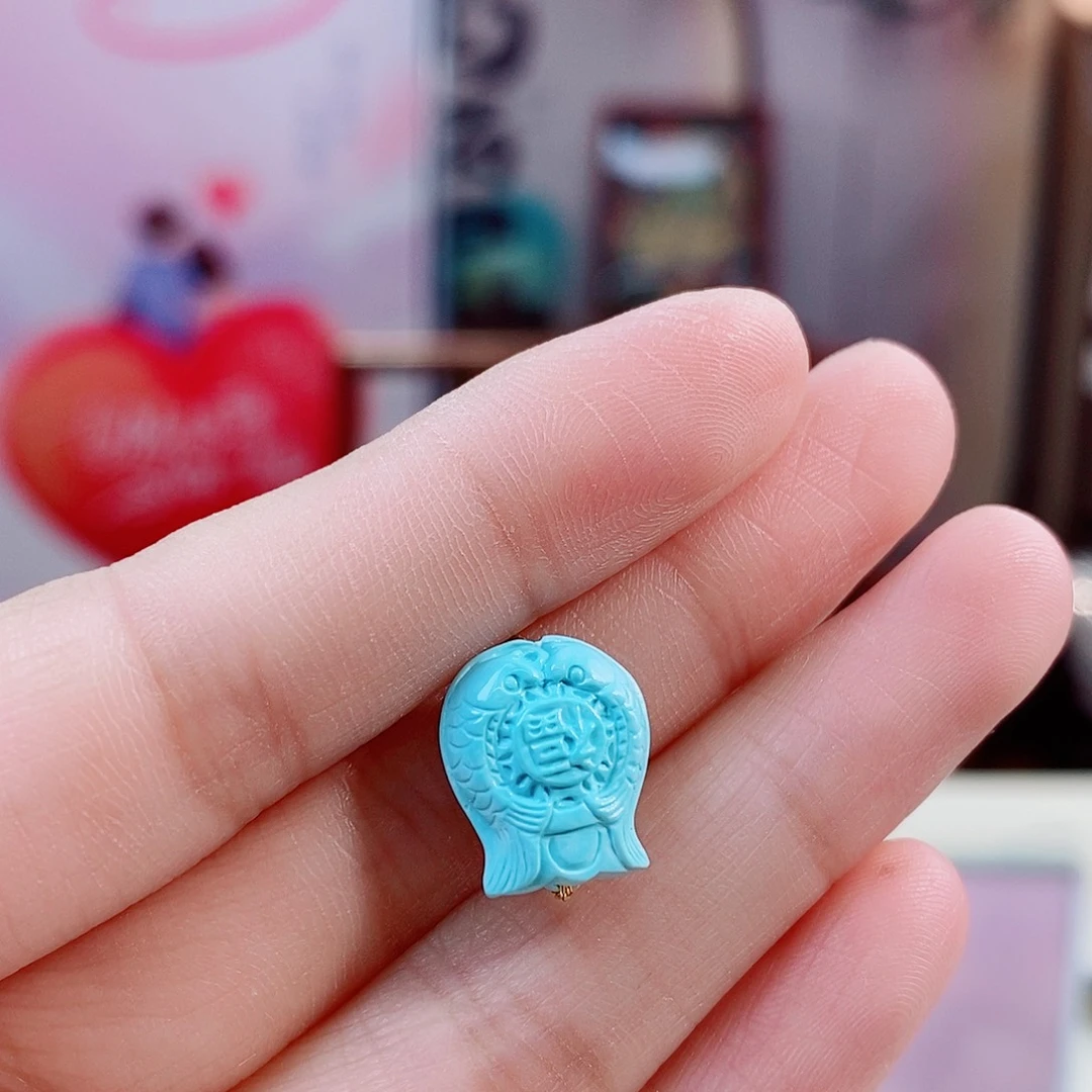 未镶嵌绿松石珠宝奇石