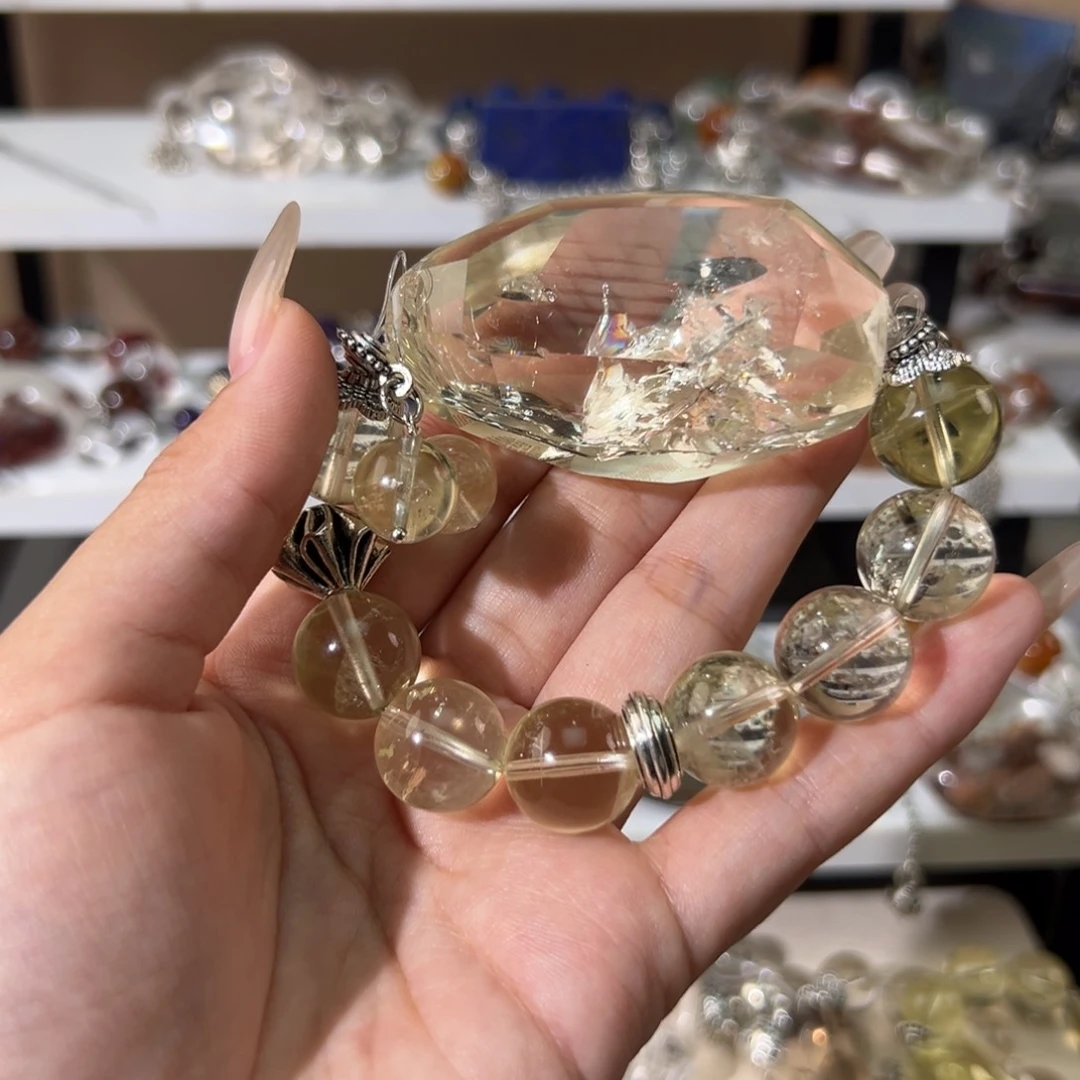 合金手链水晶春**面手串