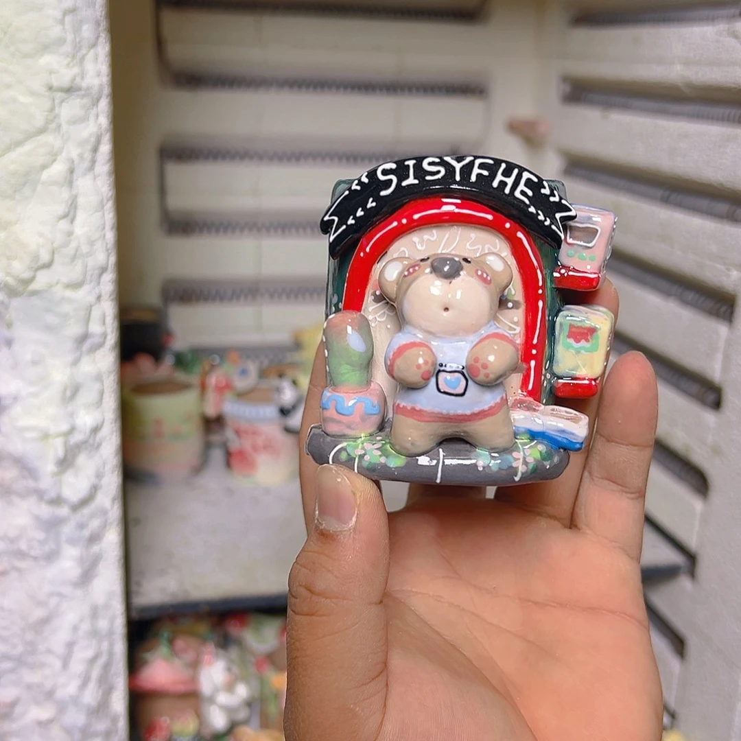 老梧家的手工多肉花盆