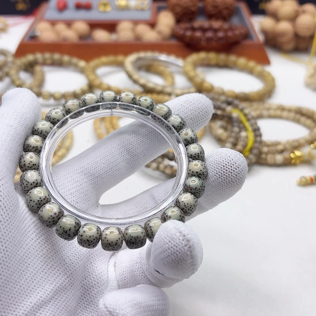 星月菩提吊坠8创世糯冰大眼睛9左右单圈