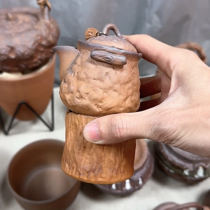 原矿老岩泥茶器系列