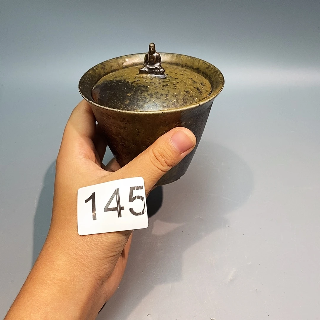 柴烧侘寂风手作茶器