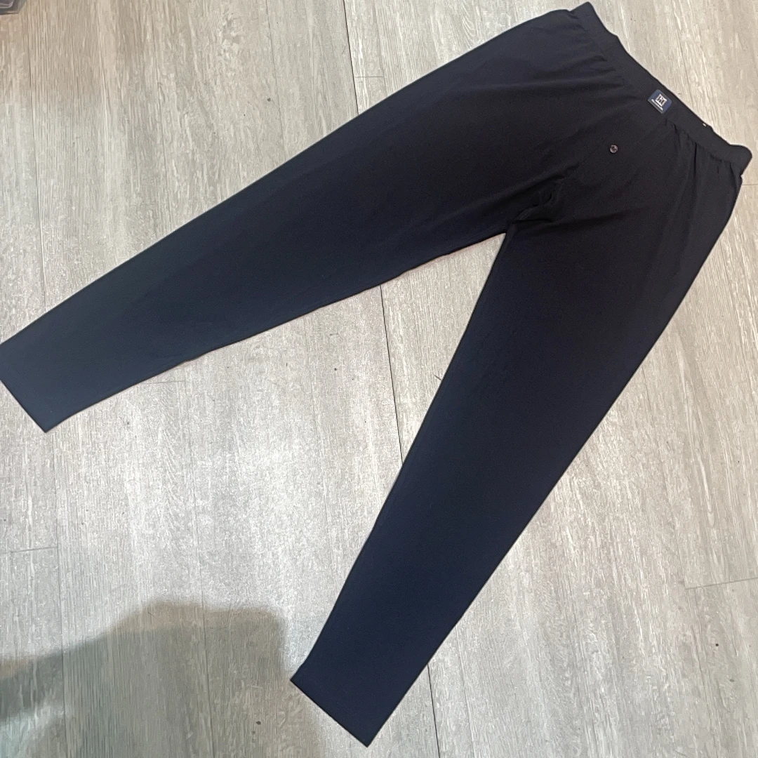 秋冬弹力时尚修身黑色百搭打底裤-果梓712