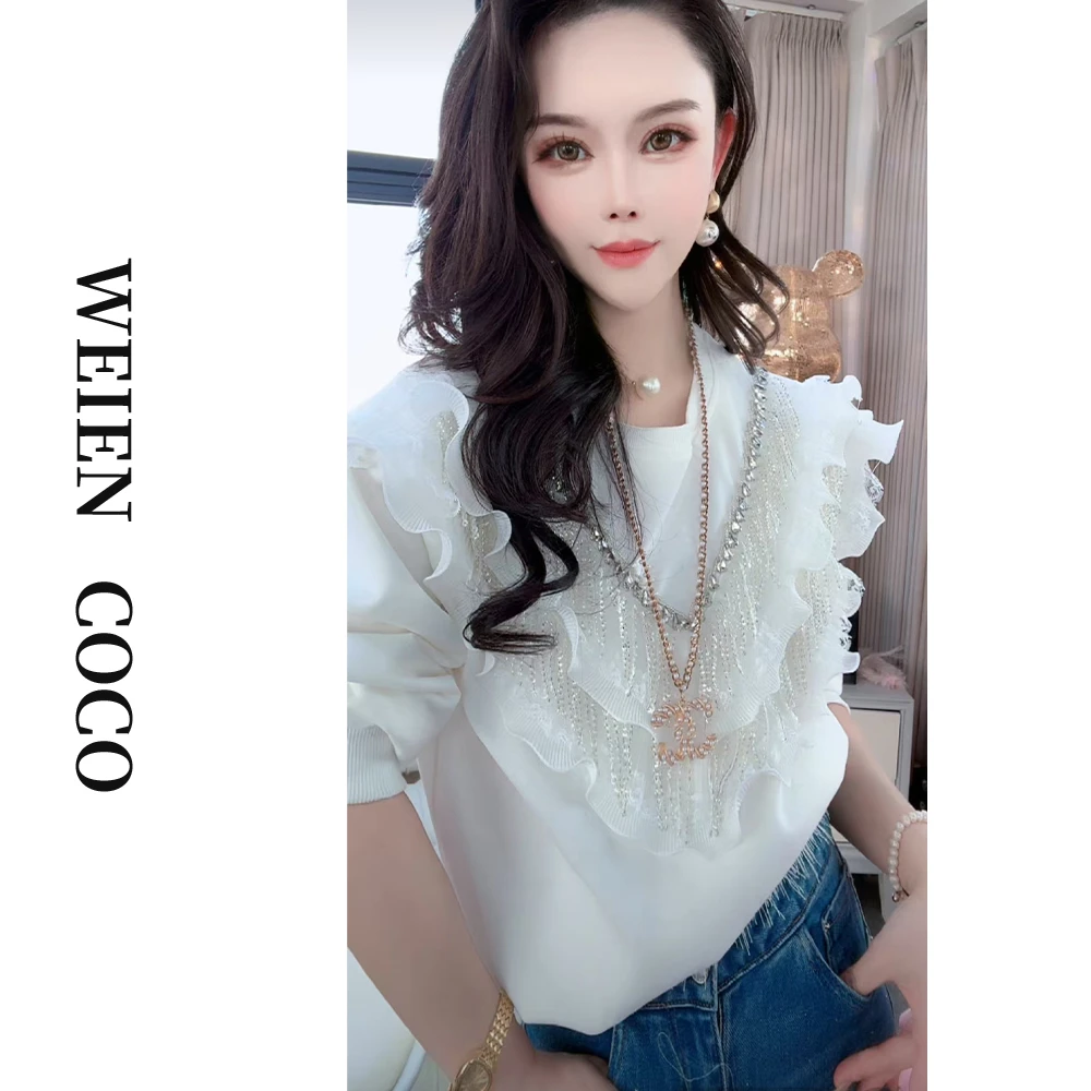 【薇恩COCO】娃娃领时尚百搭衬衣春夏上新S3402