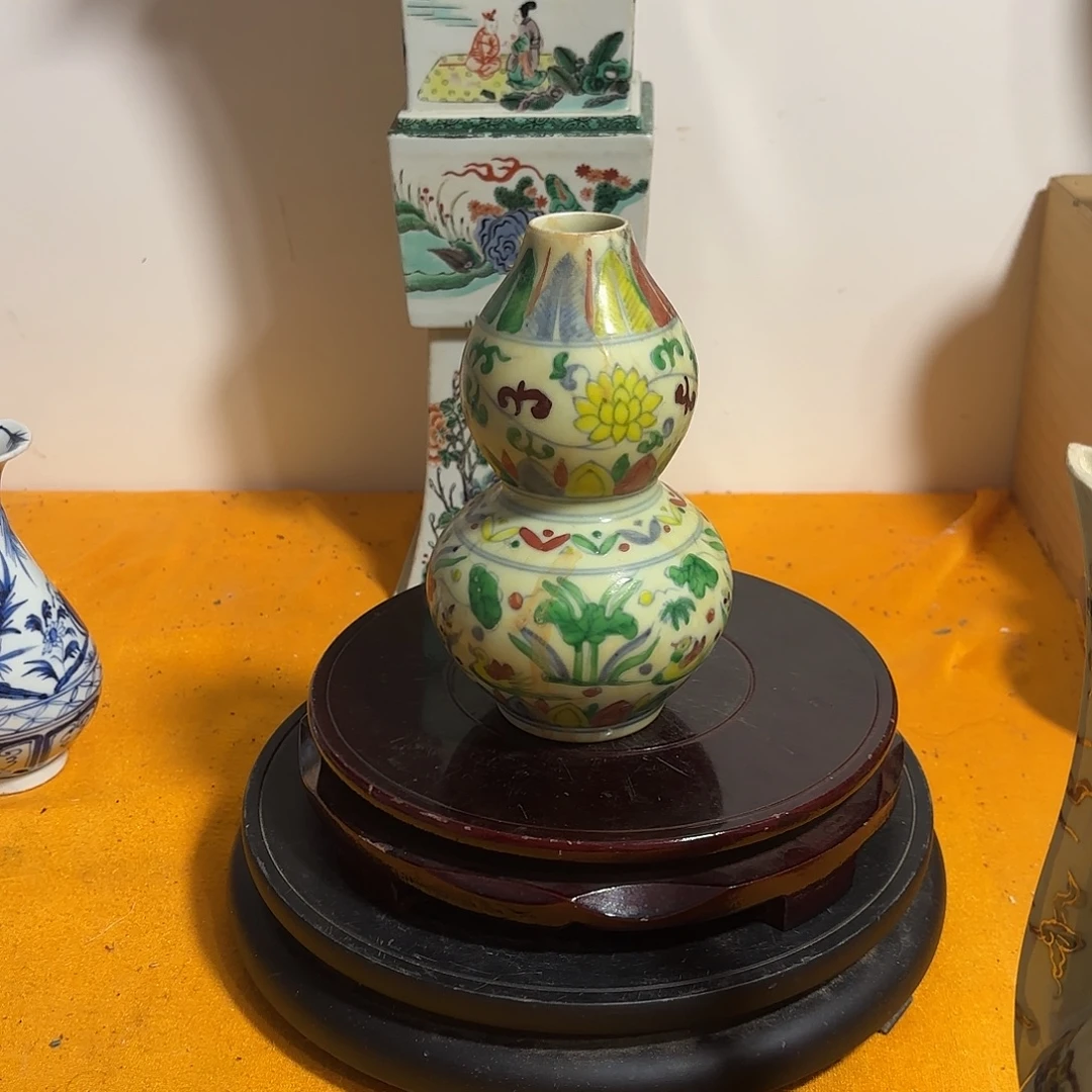 我***。瓷片花瓶摆件22222222222