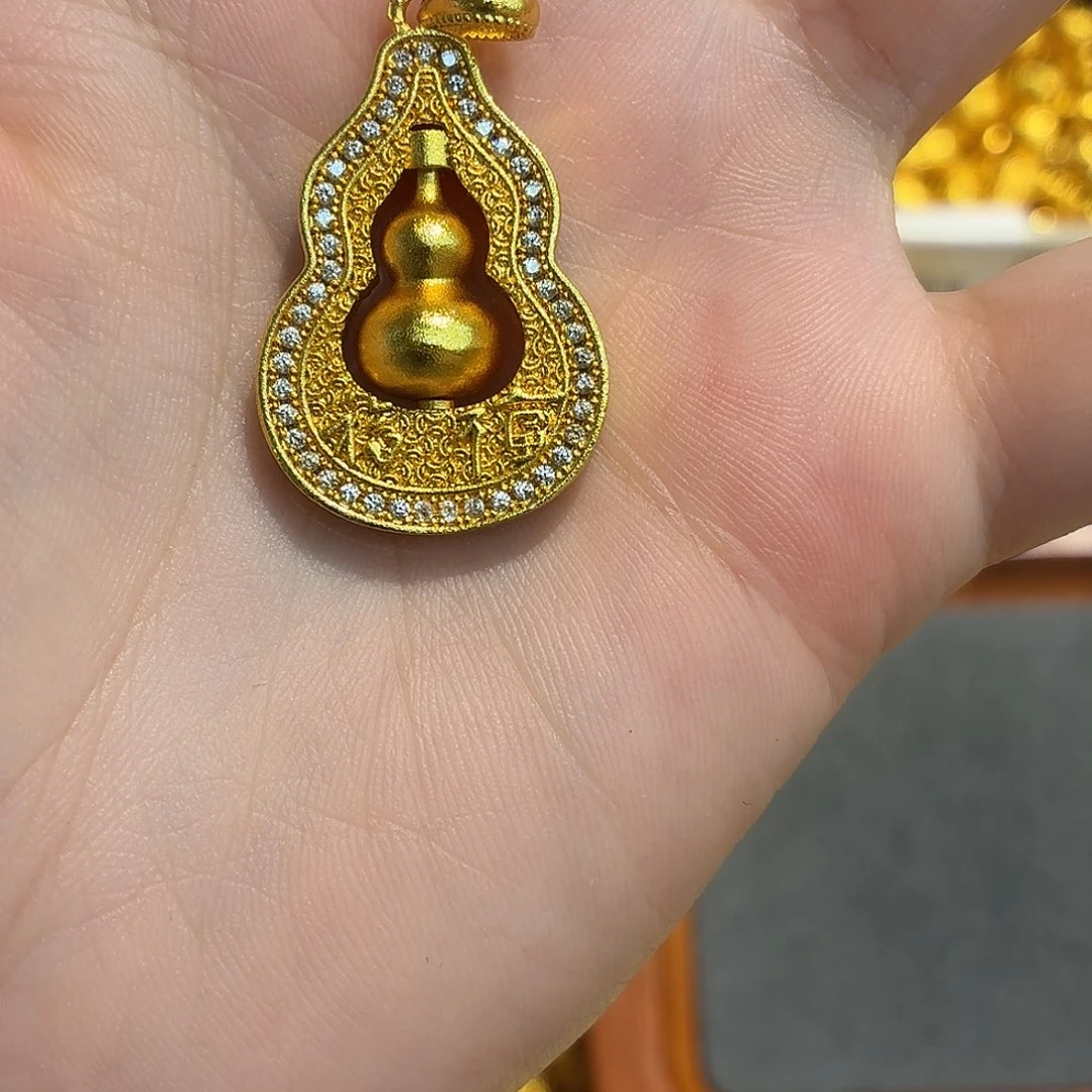 铜合金9140强保色发 1 个壹笔壹吊坠