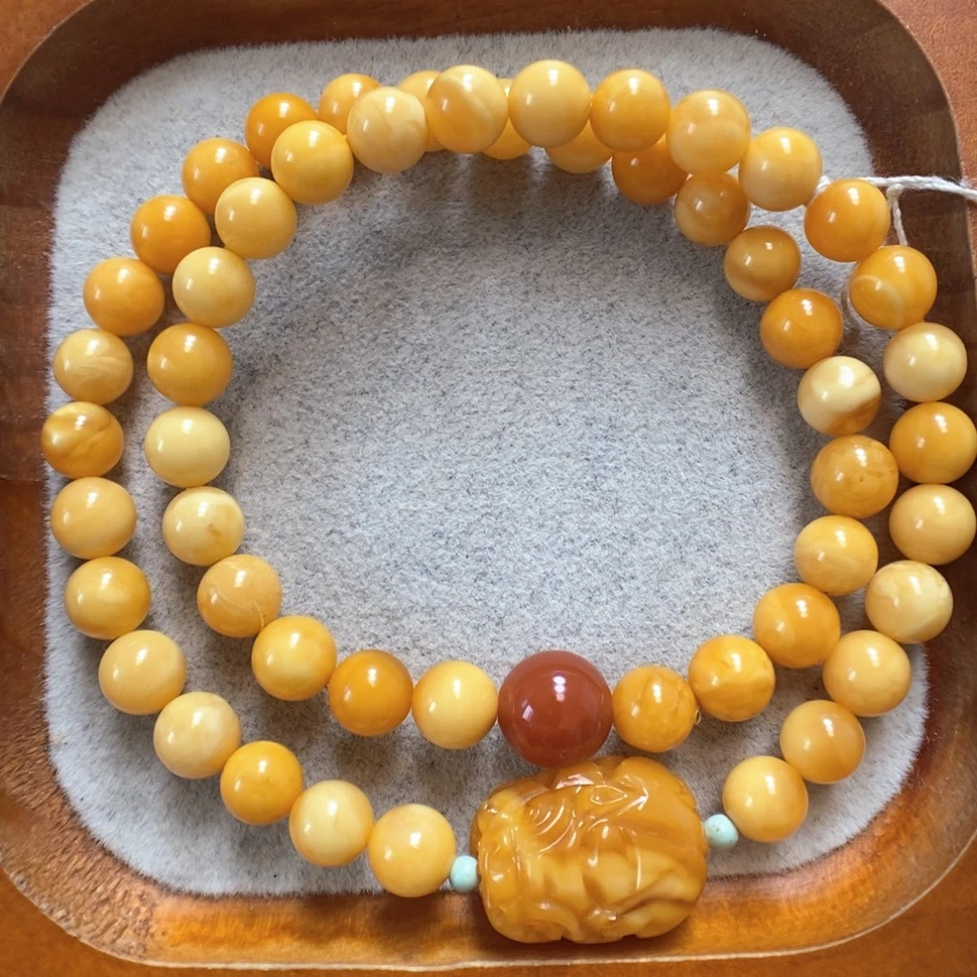 手串蜜蜡未镶嵌蜜蜡