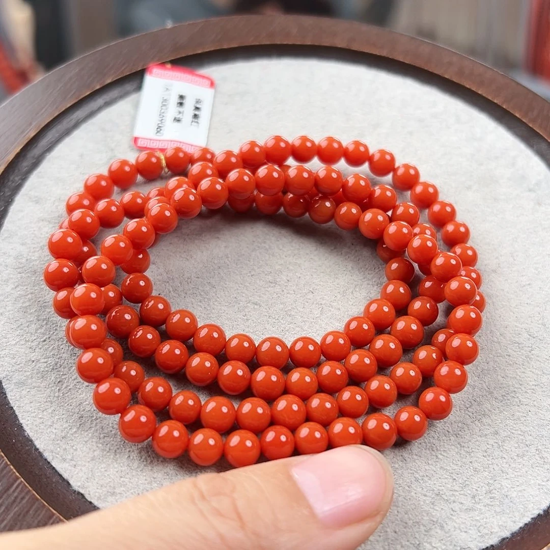南红玛瑙手串未镶嵌一**宝