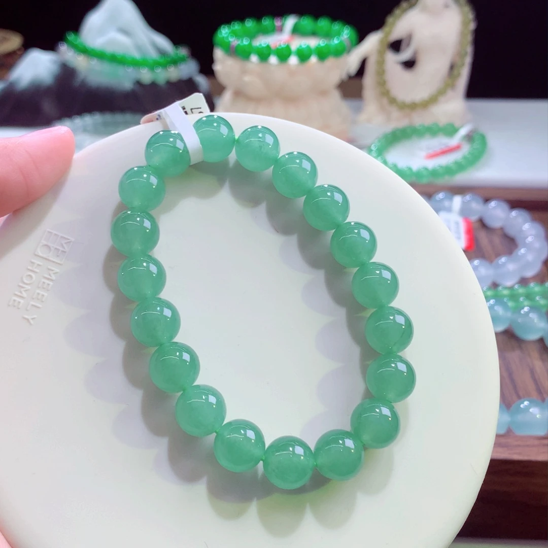 未镶嵌手链翡翠卡10mm