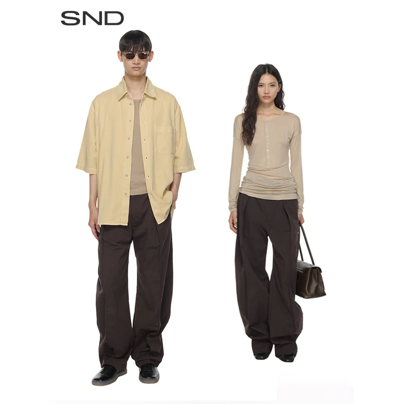 【LMR 设计师品牌】SND SS25 束腰宽松长裤