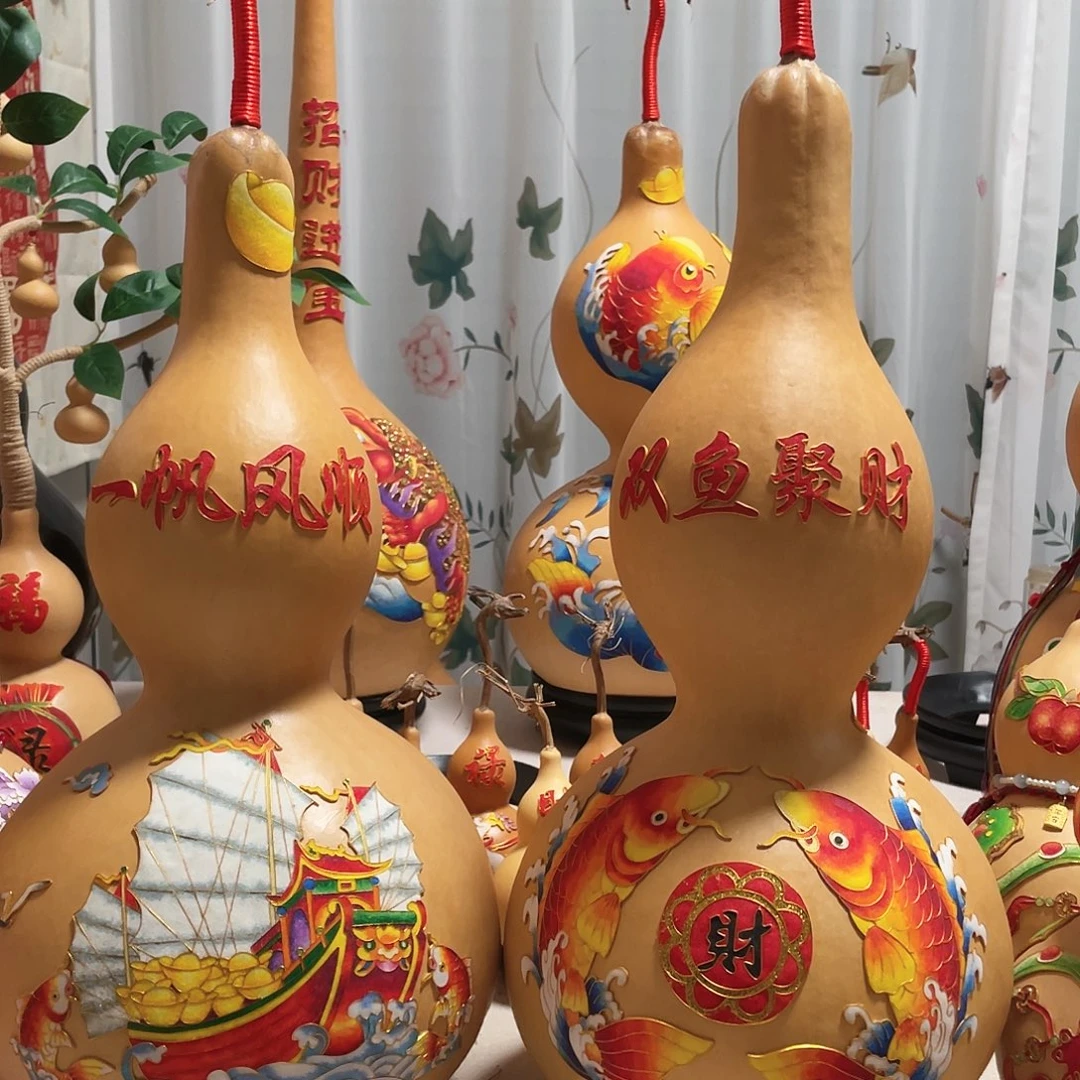 华***源木葫芦福禄大葫芦两个