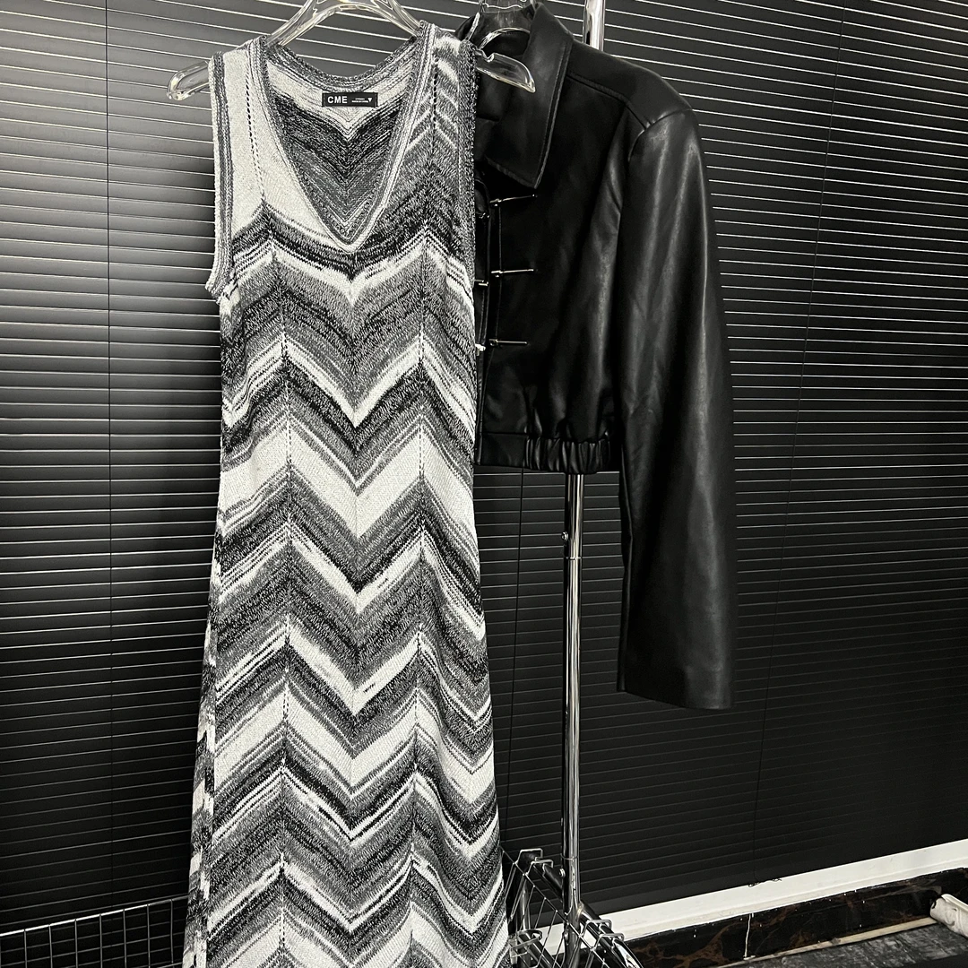 夏季超长网红显瘦气质连衣裙