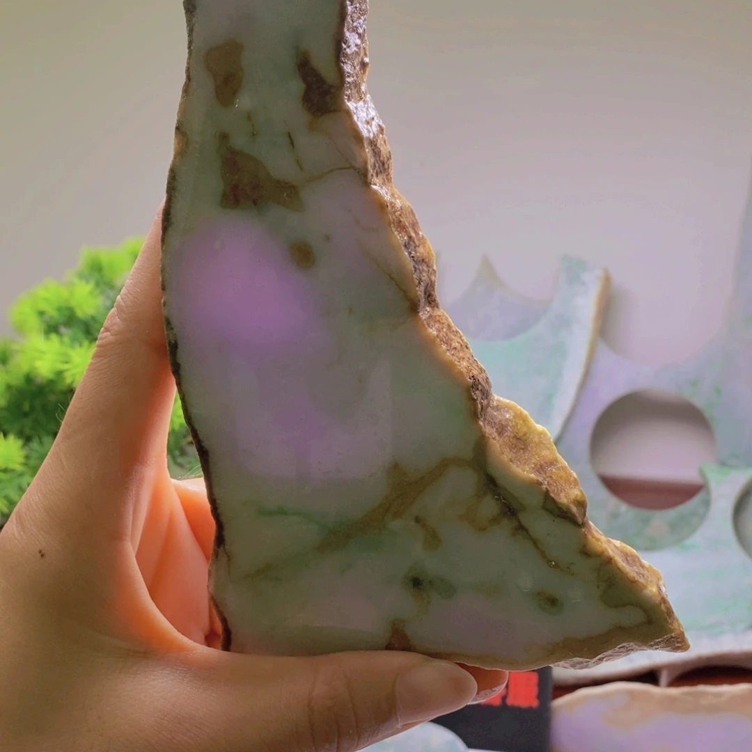 翡翠未镶嵌颈饰缅甸翡翠A货裸石