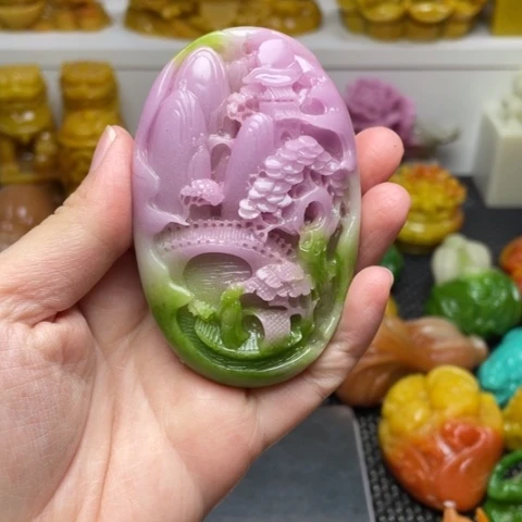 奇石手把件清仓特价