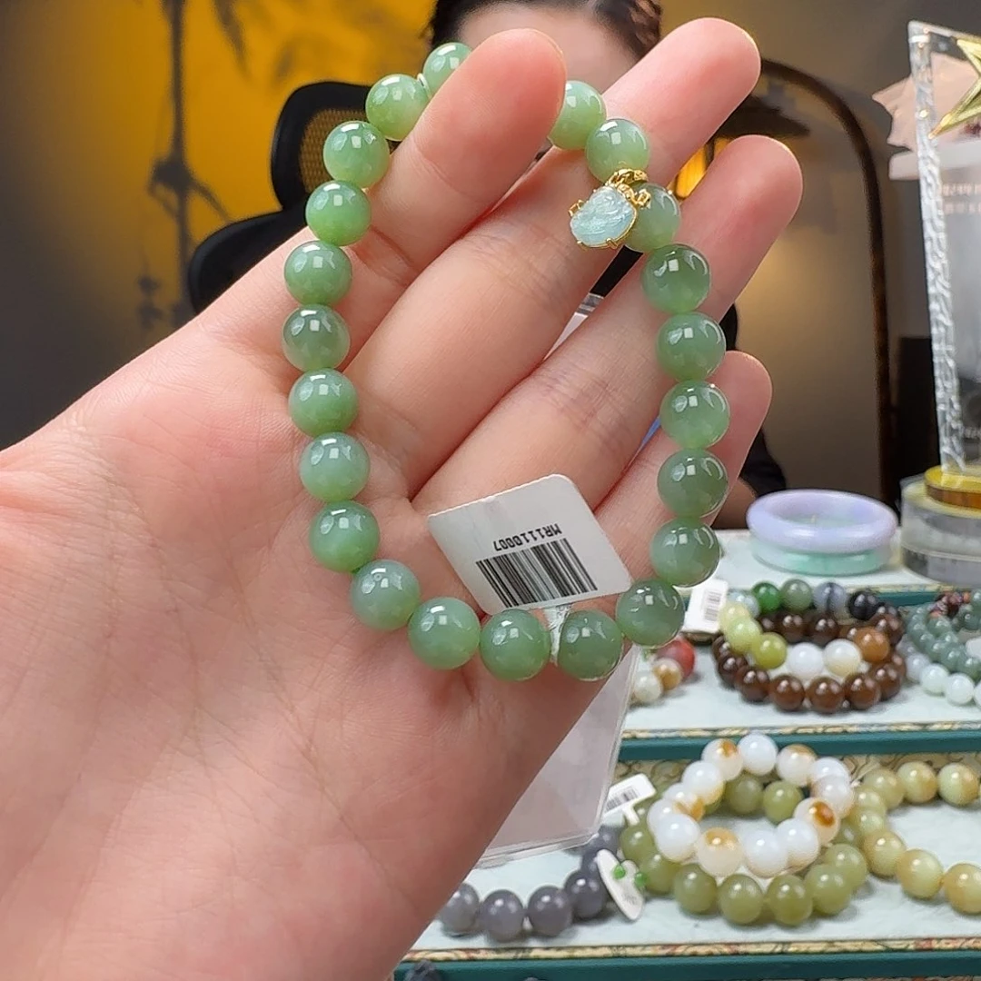 和田玉手串未镶嵌