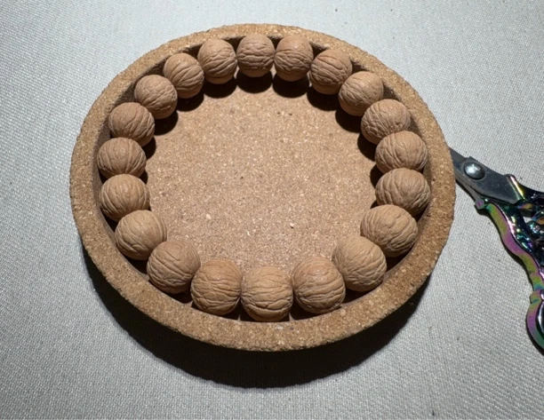 原皮原色原生态猴头凤羽手串福利款 14-15mm