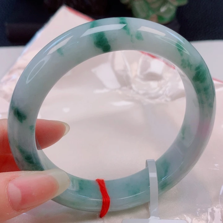 未镶嵌手镯翡翠59圈