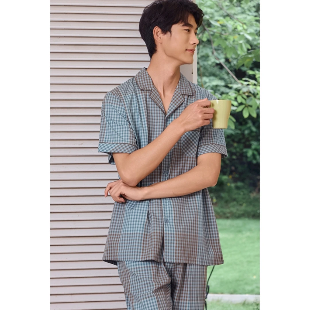 画你春夏男款家居服1014