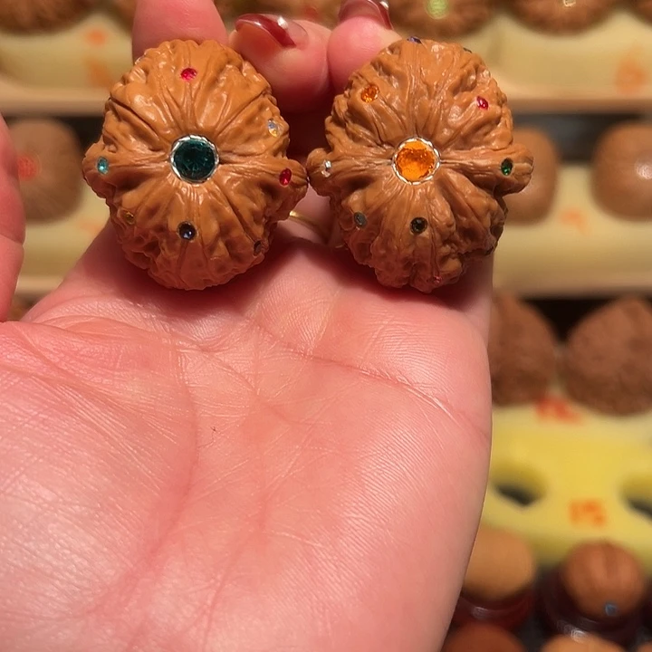 桃核吊坠精品平谷元宝41尺