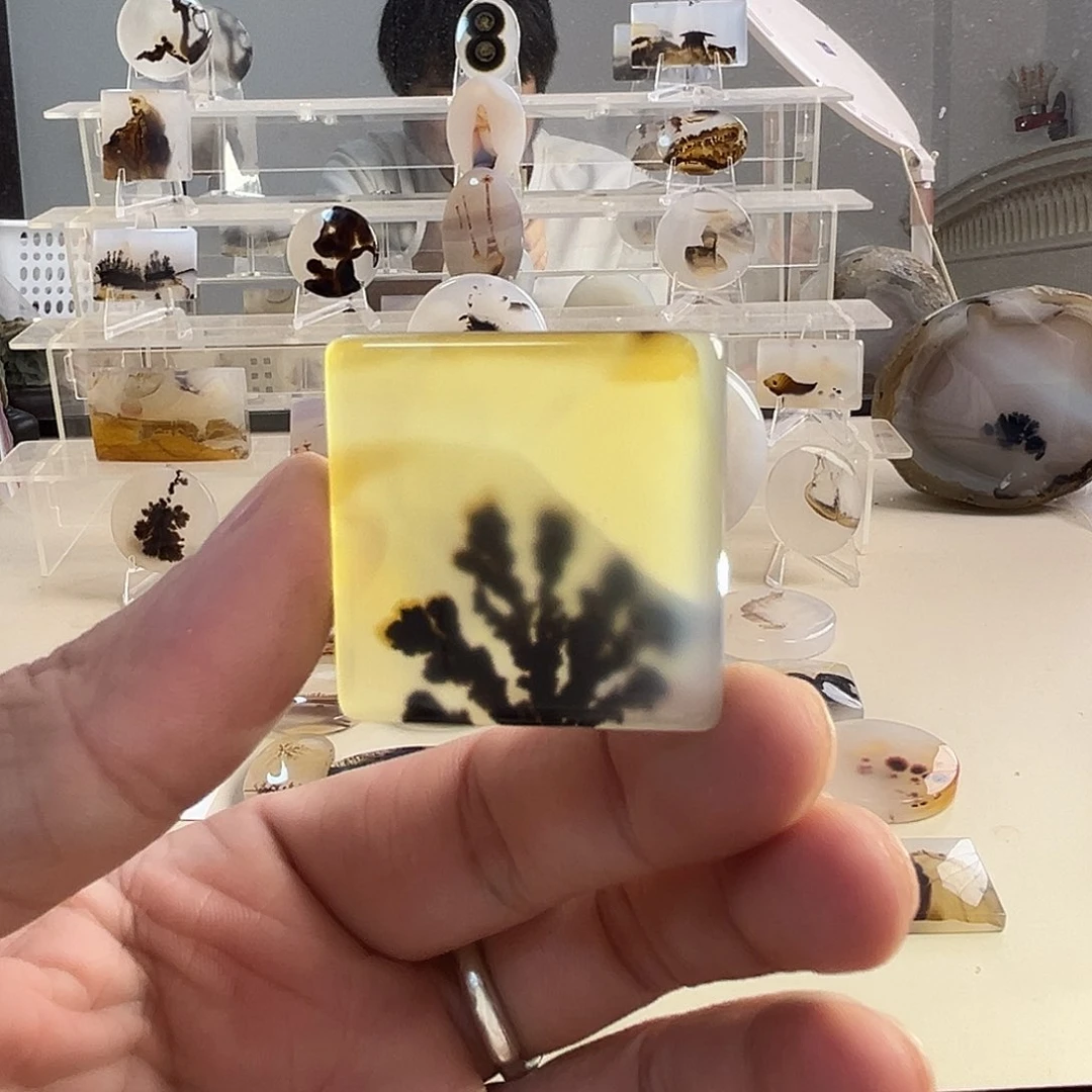 玛瑙/玉髓吊坠(不含链)未镶嵌