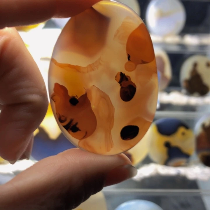 合金玛瑙/玉髓珠宝奇石68