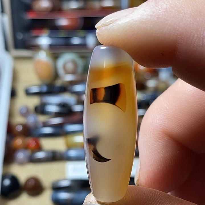 玛瑙/玉髓合金颈饰